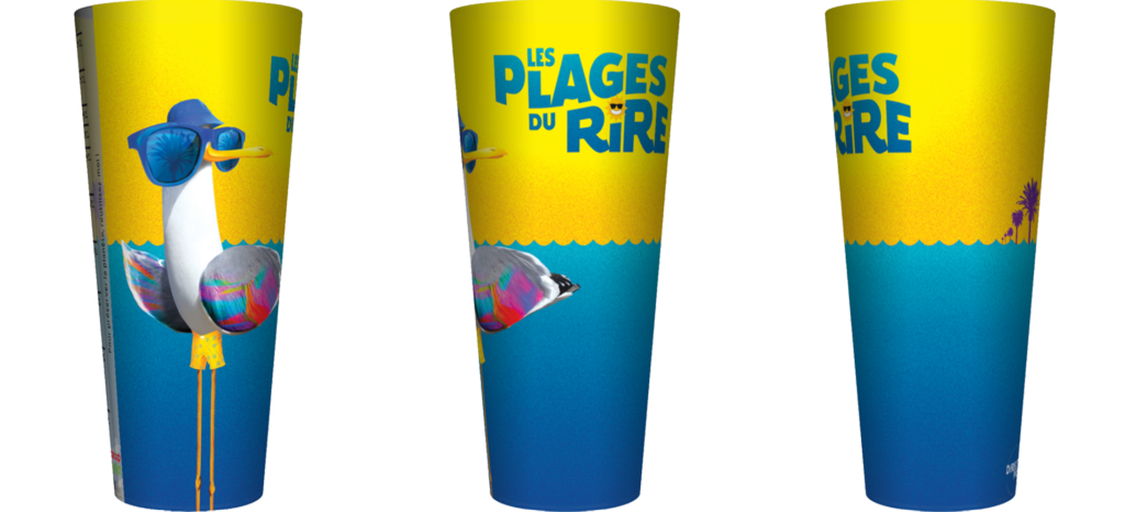Gobelet les Plage du Rire
